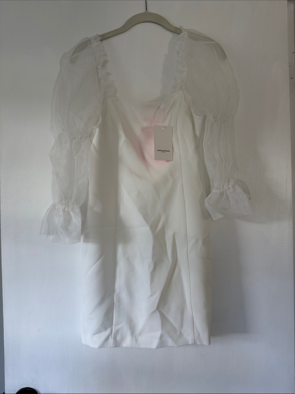 Amanda Uprichard White Dress with Tag